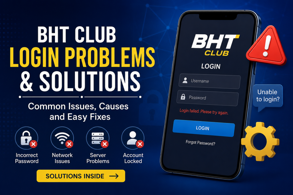 BHT Club Login Problems